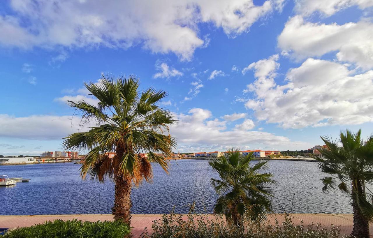 Appartement Marina Soleil Bleu - Vue sur le lac - Une chambre - Proche animations et commerces - Tout confort Le Barcarès Extérieur photo
