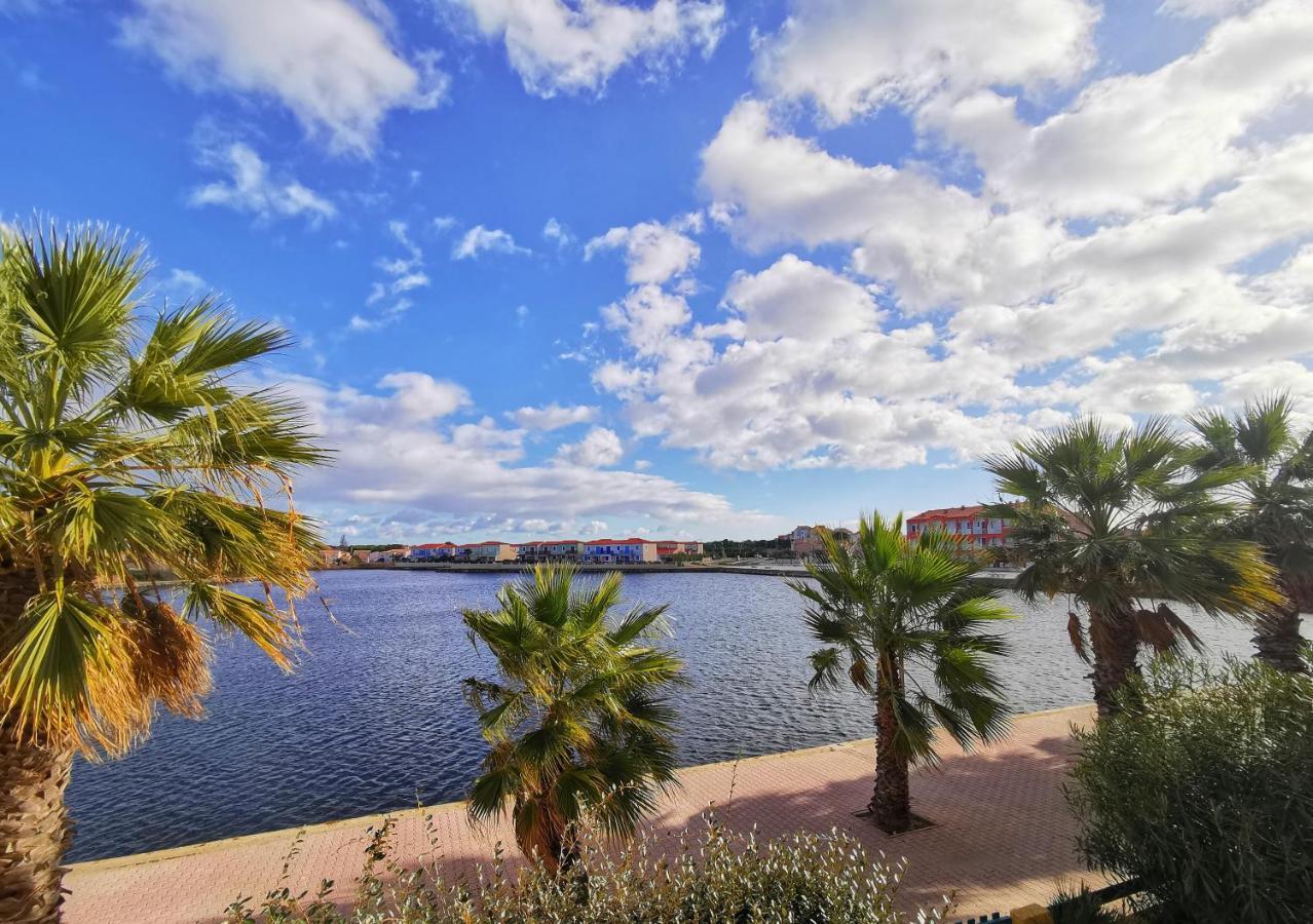 Appartement Marina Soleil Bleu - Vue sur le lac - Une chambre - Proche animations et commerces - Tout confort Le Barcarès Extérieur photo